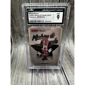Minnie Mouse HotBox Mickey & Friends (2023) Kakawow - #HDM-B-02 Cgc Mint 9
